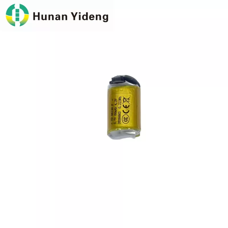 Pin hình trụ Li polymer 08120 3.7V 60mAh