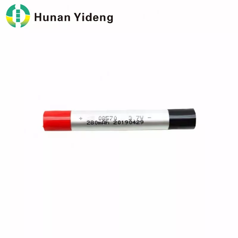 08570 3.7V 280mAh Pin Li-Polymer hình trụ mỏng