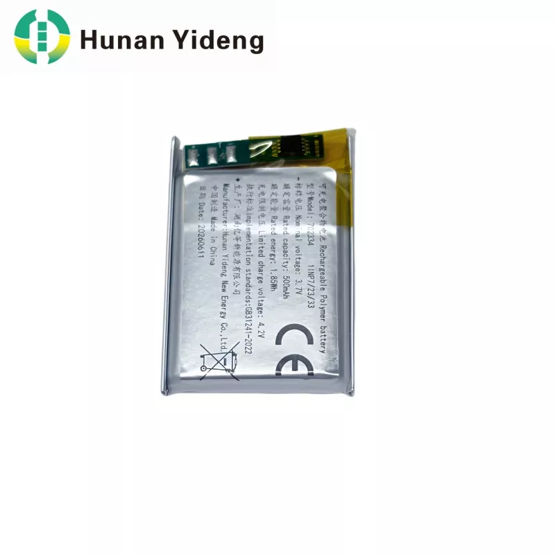 Pin tùy chỉnh 1.85Wh 702334 với đầu nối Molex