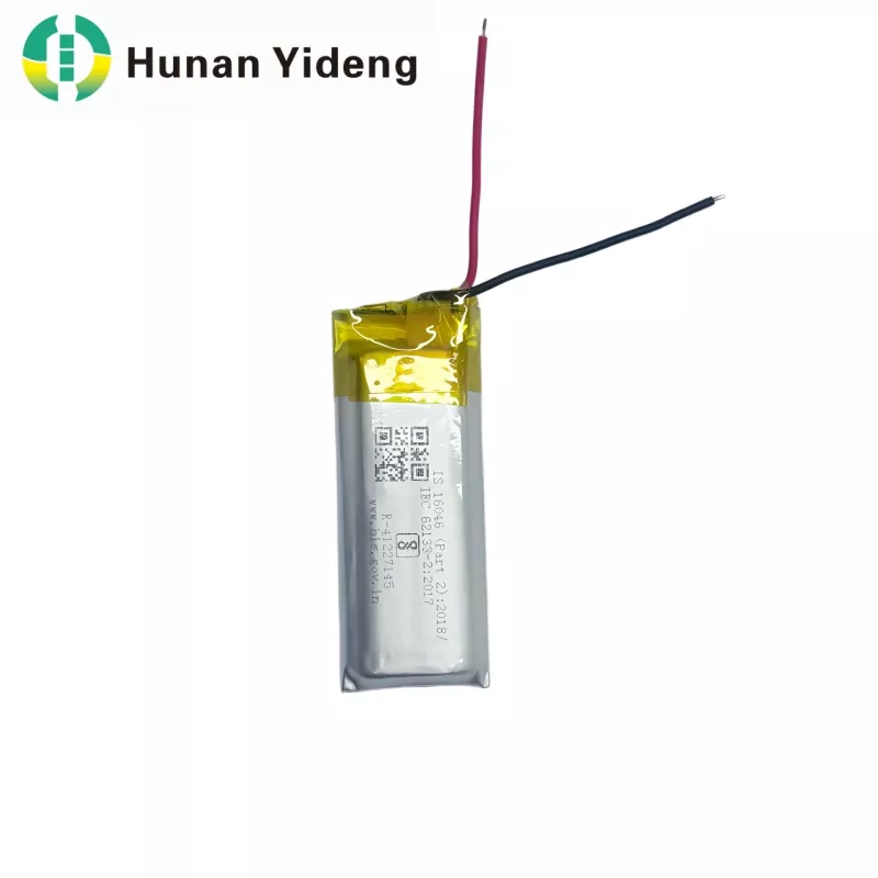 801435 3.7v 500mah Bộ pin Li Ion 1.48wh cho Khóa cửa thông minh