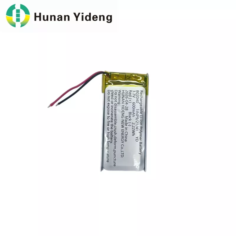 Pin sạc 802040 600mAh cho máy ghi âm và đồ chơi điện
